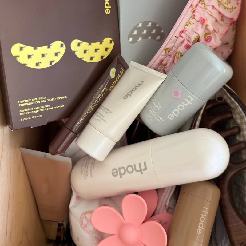 Peptide Lip Shape Pen Lip Liner Long Lasting Lip Tint Pencil Pen Lipstick Rouge Storage Bag Acne Patch Skincare Makeup