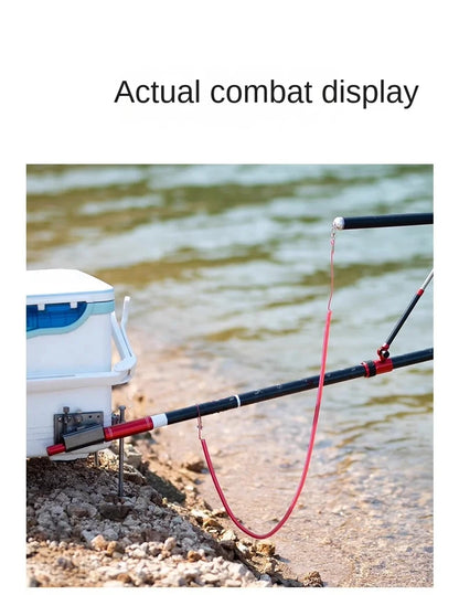 LINNHUE steel wire rope guard rod rope fishing rope big telescopic fishing fishing high elastic fishing rod automatic telescopic