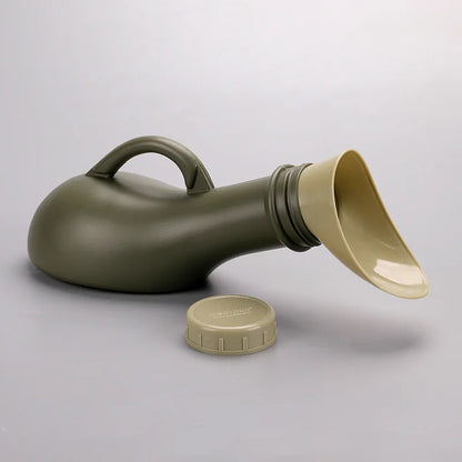 Lightweight Portable Plastic Mobile Urinal Bottle with Cap for Men Travel Camping Car Toilet Pee Aid
