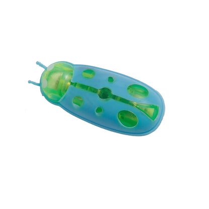 Mini Electric Bug Pet Dog Cat Toy Interactive Cute Ladybird Beetle Animal Shape Cat Toys Walking Insect Cat Playing Supplies