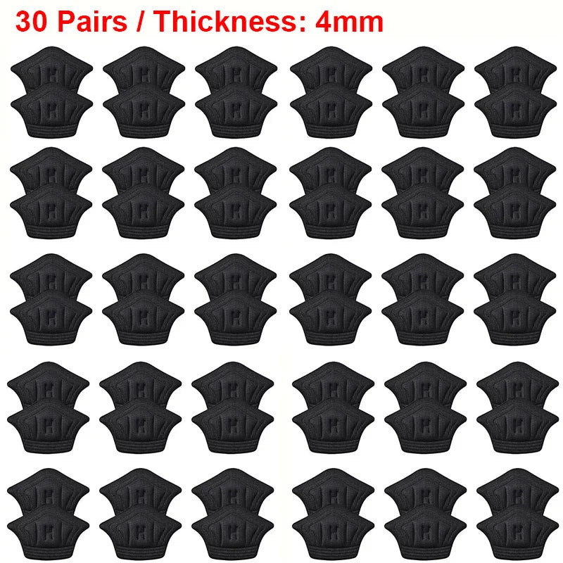 6pairs/12pcs Insoles Patch Heel Pads for Sport Shoes Back Sticker Adjustable Size Antiwear Feet Pad Cushion Insert Insole