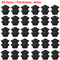 30pairs-Black-4mm