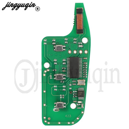 jingyuqin N5F-A08TAA Flip Remote Car Key 315MHz ID49-7945P Chip For Ford Fusion 2013-2016 Fob 2/3/4 Butttons Keyless Entry HU101