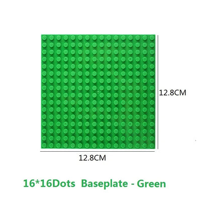 Single Double Sided Classic Base Plates Blocks Plates  32x32 16x16 16x32 Dots DIY Simulated scene Building block base Toy