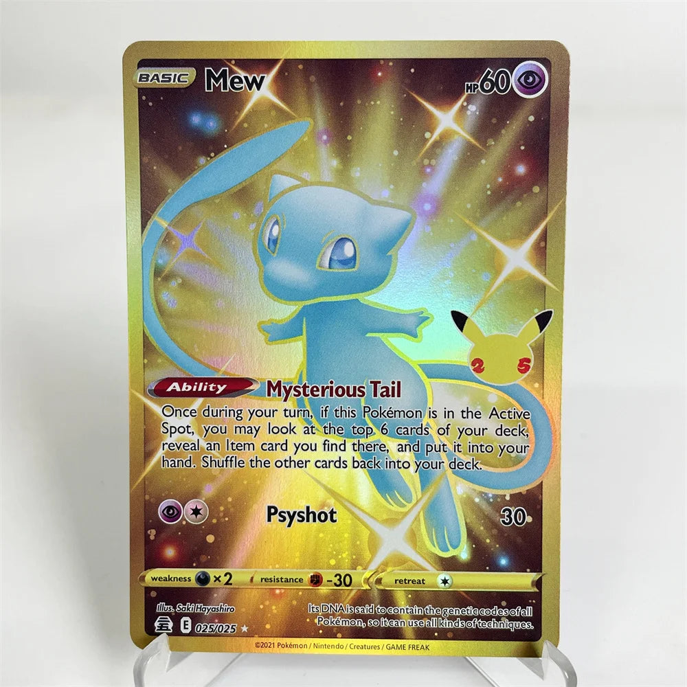 Holographic PKM Collection Cards PTCG Proxy Card Blue Core Paper Card Kids PKM Charizard/Dragonite/Umbreon