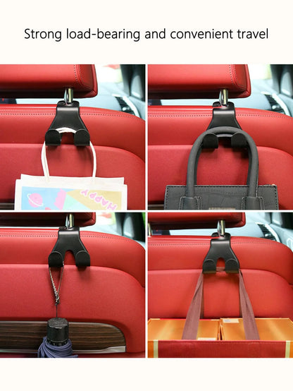 Concealed Creative New Car Seat Back Hook Multi Functional Rear Car Phone Holder Hook Automotive Accessories