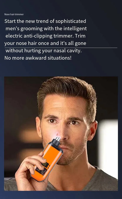 Nose Hair Trimmer Portable Mini Nose and Ear Hair Trimmer Portable Nose Trimmer Rechargeable Trimmer for Man