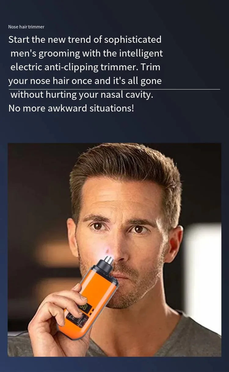 Nose Hair Trimmer Portable Trimmer for Nose Mini Nose and Ear Hair Trimmer Portable Nose Trimmer Rechargeable Trimmer for Man