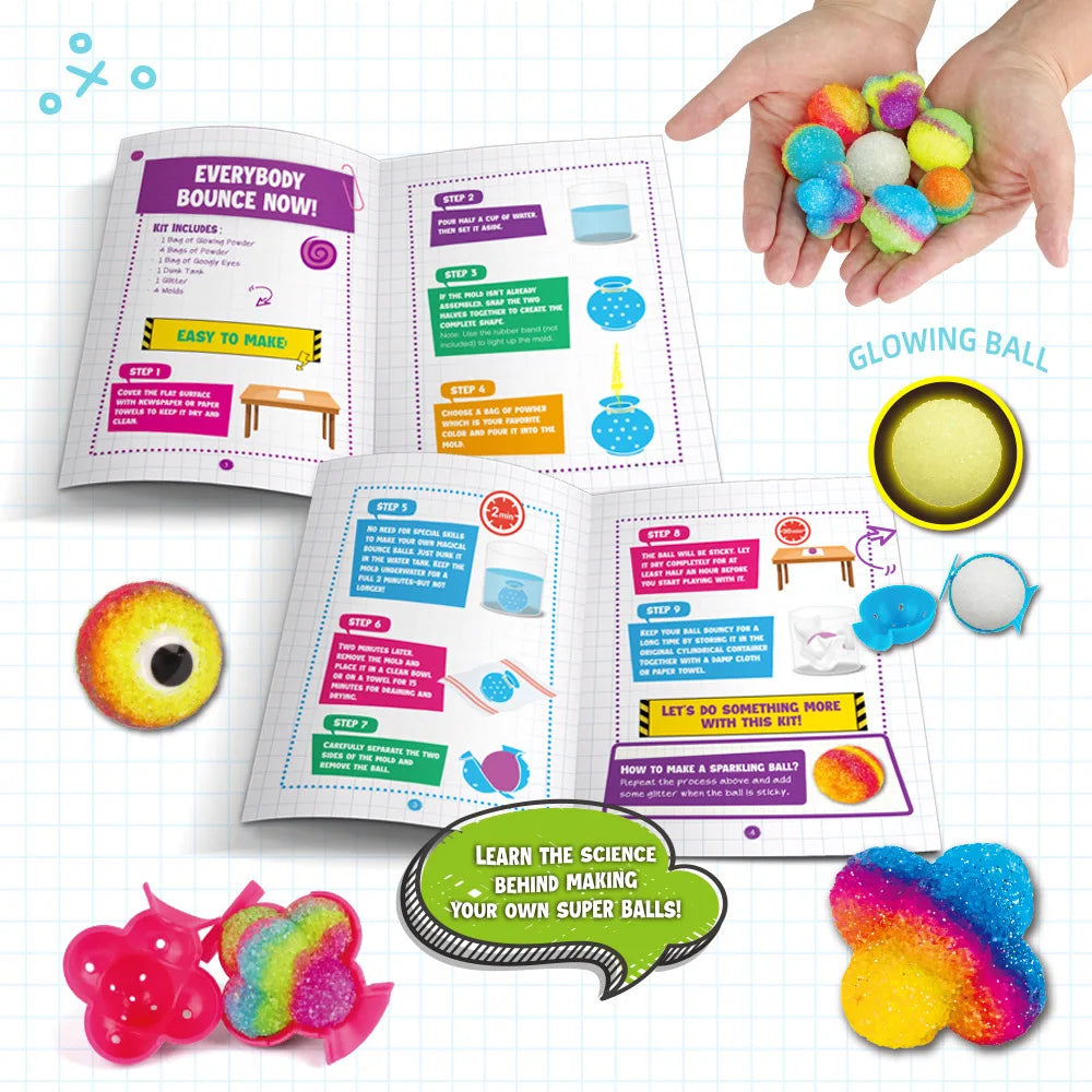 9 SET Science Experiment Kit Magic Science TOY Handmade DIY Soap Puzzle STEM TOYS for Kids Funny Science experiment Explore Gift