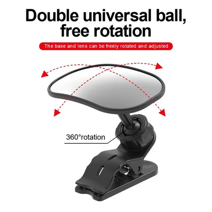 New Car Rearview Mirror Wide View Safety Mirror For Windshield Infant Car Seats Clear Reflection 360-Degree Rotatable Adjustable