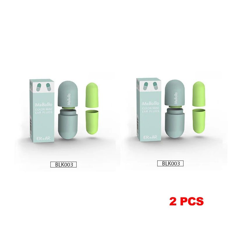 Soundproof Sleep Ear Plugs Earplugs for Sleeping Special Mute Soft Slow Rebound Student Anti-Noise Protection Anti Snore Earplug