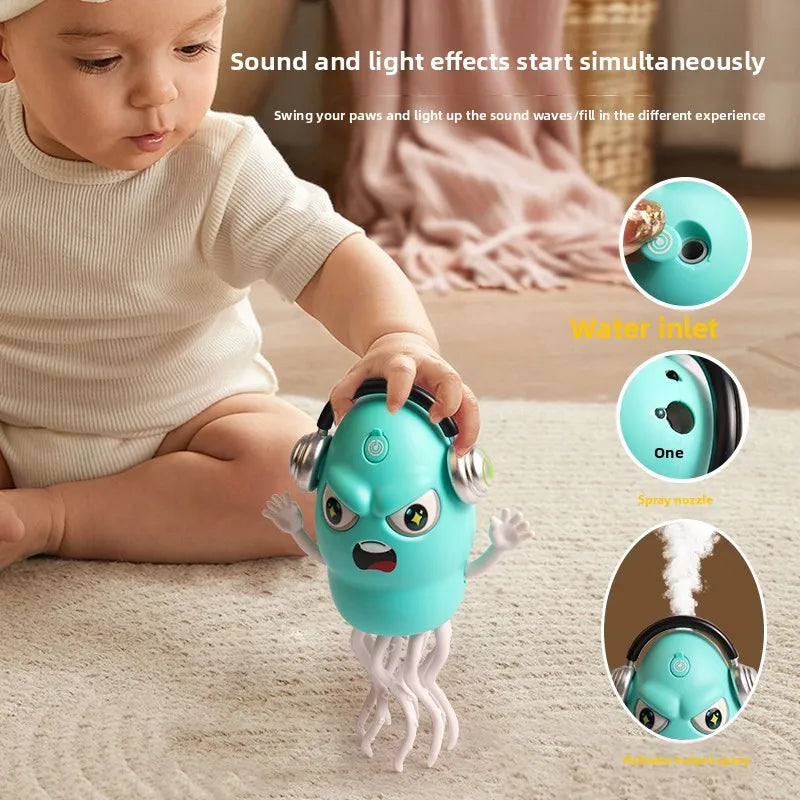 Dancing Octopus Kid Electronic Pet Toys Cartoon Interactive Development Moving Education Toddler Toy Gift Creative Birthday Gift