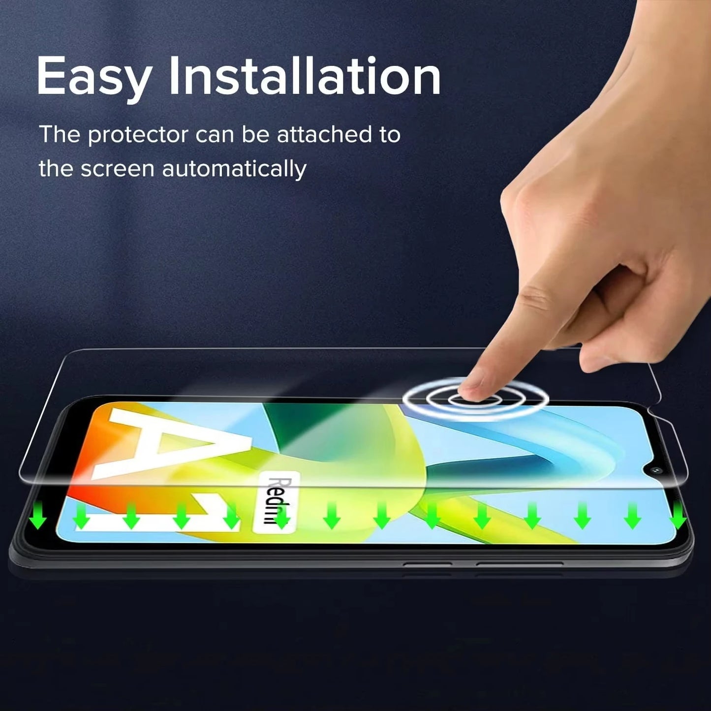 3-1Pcs Screen Protector For Xiaomi Redmi 15C 14C 13C 12C 10C 12R Note 15 Pro 5G 14 13 12 11 10 9 10S 14S 15R Tempered Glass Film