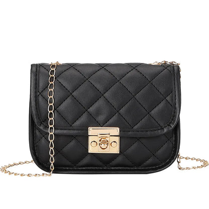 New Embroidered Bag 2024 Ladies Bags Trendy Women's Bag Cross border Small Square Bag Fashion Chain Bag