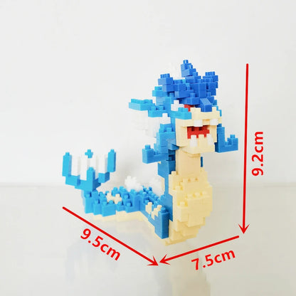 75 Style Building Blocks Assembly Anime Picachu Charizard Doll Blastoise Bulbasaur Gengar Bricks Figures Toy for Kid Gift