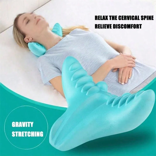 1pc Neck Massager Deep Kneading Relaxation Massager, Portable For Home And Travel