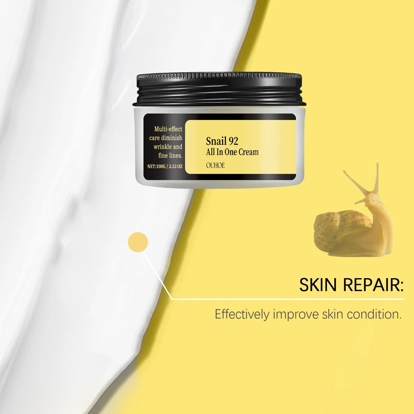 Snail 92 Mucin Power Essence/Cleanser/Cream Moisturizing Smoothing Nourishing Korean Cosmetics Facial Skin Eye Care Product