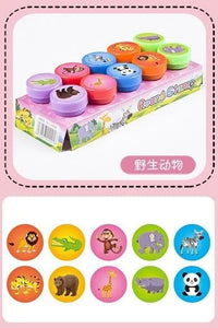 10pcs wild animals