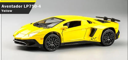 1:32 Lamborghinis SV LP750-4 Alloy Sports Car Model Diecast & Toy Metal Vehicle Simulation Car Model Collection Children's Gifts