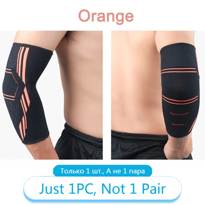 Elbow Support Elastic Gym Sport Elbow Protective Pad Absorb Sweat Sport Basketball Volleyball Tennis Arm Sleeve Elbow Brace