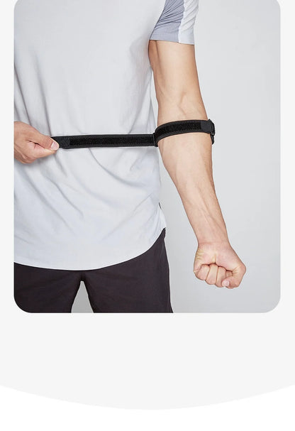 1Pc Adjustable Elbow Brace - Sports Compression Arm Support For Basketball, Tennis, Volleyball, Golf Unisex Fitness Tool