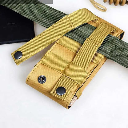 6 Inch Cell Phone Pouch Waist Bag Molle Outdoor Universal Running Mobile Phone Case Bag Camping Hunting Accessories Pouch