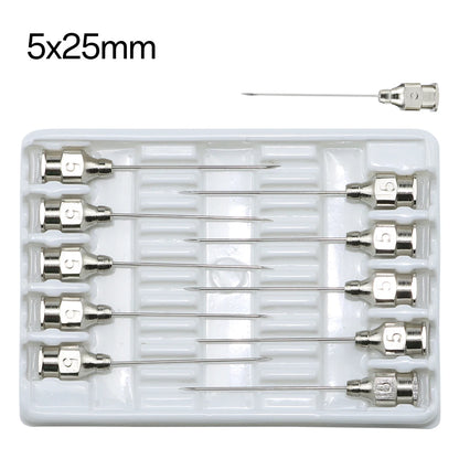10pcs Stainless steel veterinary needles Syringe Dispensing Needle For Farm,Fluid Supplement,Livestock, Poultry,Glue Dispensing