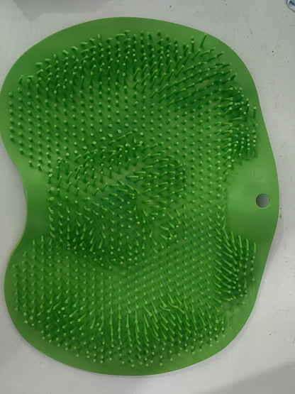 Anti-slip Foot Wash Brush Rub Back Brush Bathroom Tools Foot Massage Pad Shower Massage Mat Exfoliating Bath Pad Bath Sponge