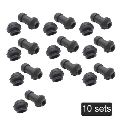 10/5/2 sets Motorcycle Scooter Brake Upper Lower Pump Caliper Shock Absorber Sleeve Dust Covers Disc Waterproof Rubber Caps