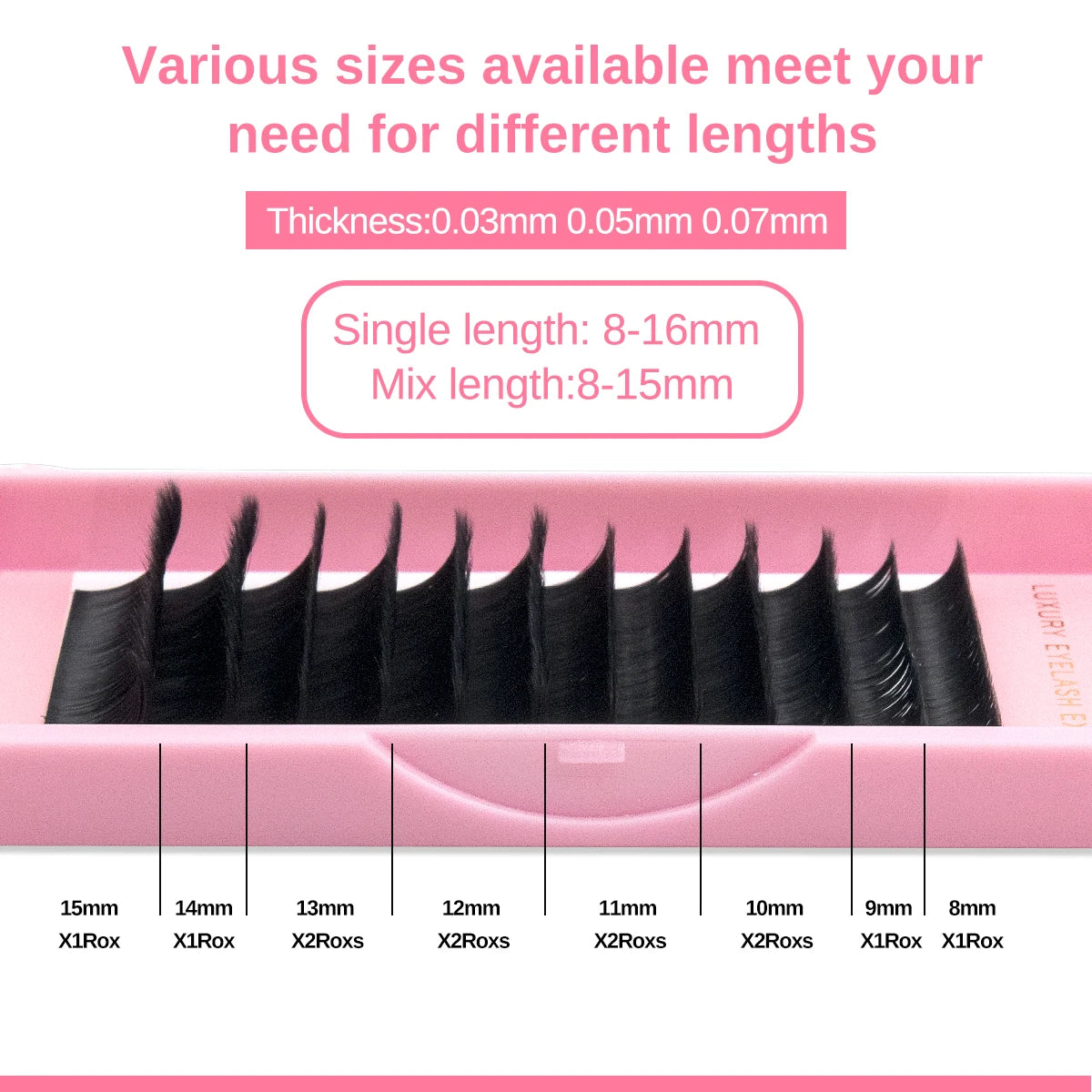 ARTSTAR Easy Fan Lash Extensions J B C D curl Fast Fan Eyelash Extensions 8-16mm  High Quality Lashes