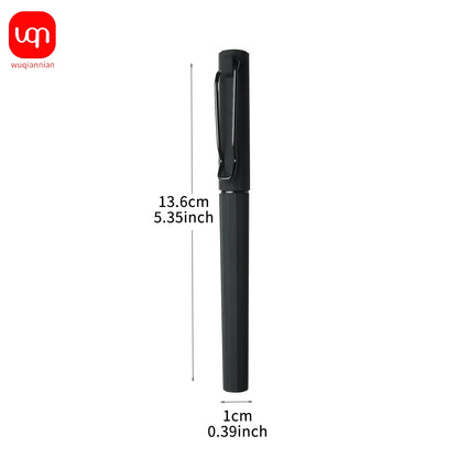WQN-2/5/10PCS Simple Black Gel Pens, Smooth Writing, Comfortable to Hold, Signature Pens for School and Office Supplies
