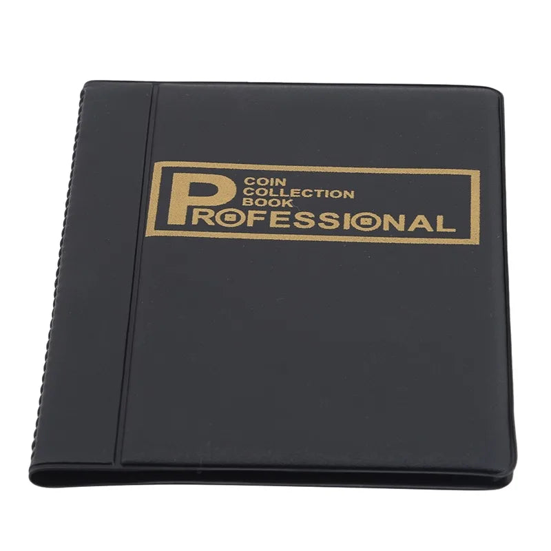 480/120 Coins Storage Book Commemorative Coin Collection Album Holders Collection Volume Folder Hold Multi-Color Empty Coin