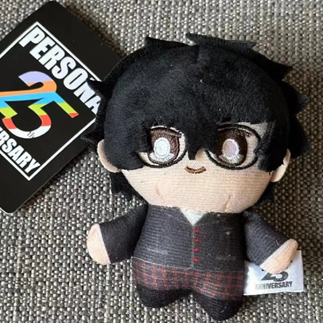 HOT 10CM Persona Plush Toy 25th Anniversary Joker Shiomi Kotone Yuuki Makoto Cosplay Anime Plushie Pendant Kids Christmas Gifts