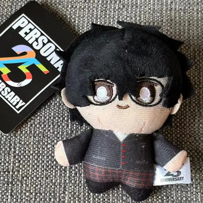 HOT 10CM Persona Plush Toy 25th Anniversary Joker Shiomi Kotone Yuuki Makoto Cosplay Anime Plushie Pendant Kids Christmas Gifts