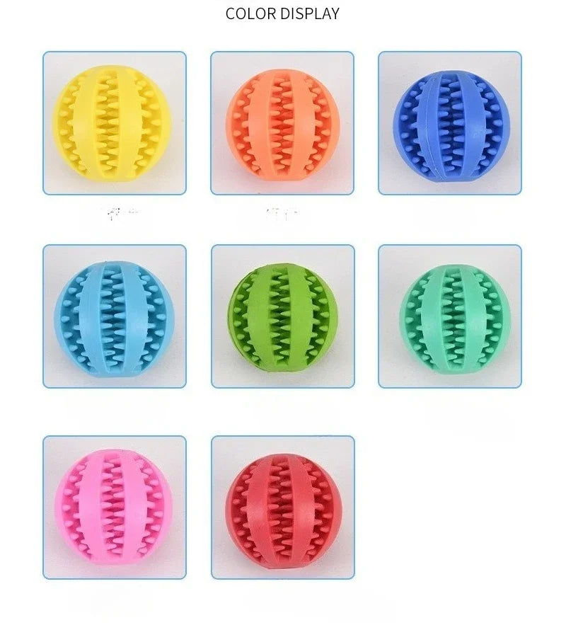 1 Set Pet Dog Toy Self-Entertainment Boredom Relief Molar Teeth Leak Food Ball Bite-Resistant Puppy Hide Watermelon Outdoor Fun