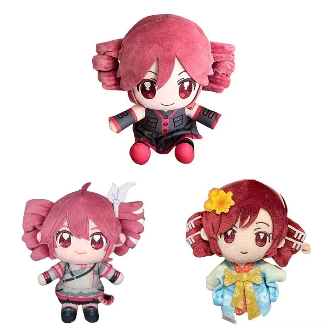20/23CM Kasane Teto Plush Soft Doll Stuffed Plushies Figure Anime Cosplay Cartoon Birthday Present Christmas Gift for Fans Girls
