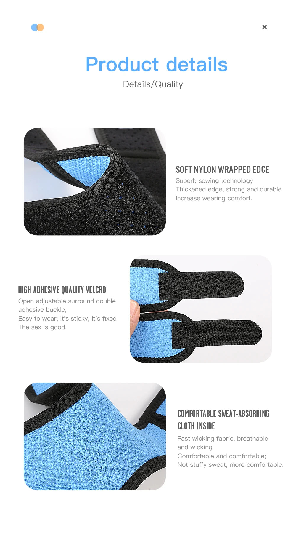 1Pcs Band Strap,Adjustable Iliotibial, Knee,Thigh, Hip & ITB Syndrome Compression Wrap Support,Breathable Patellar Tendonitis