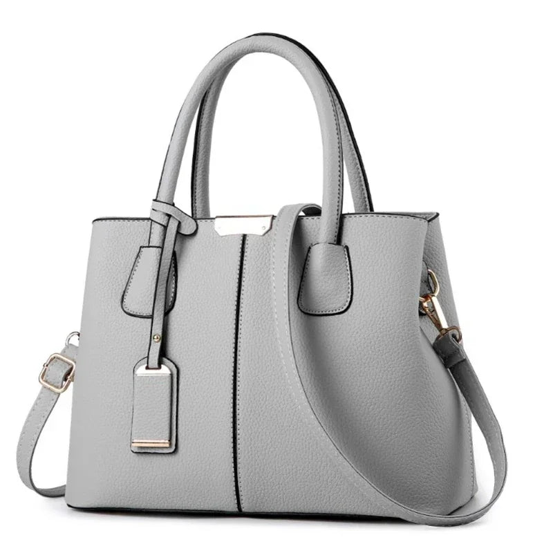 New luxury women's leather bag, well-known designer brand handbag, women's handbag wallet, fashionable shoulder bag