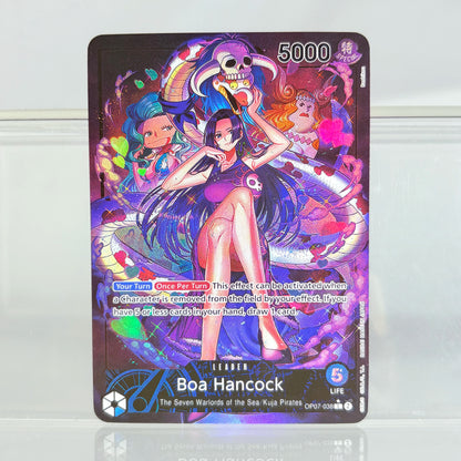 One Piece OPCG Anime Card English Version Nami/Robin/Uta/Yamato/Vivi/Bonney/Perona/Hancock Proxy Cards Collection Game Cards