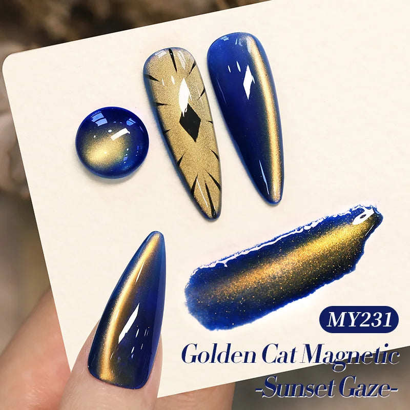 BORN PRETTY 10ml Brown Purple Black Red Cat Magnetic Gel Polish Manicure Soak Off UV Gel Nail Art Varnish Autunm Winter Nails