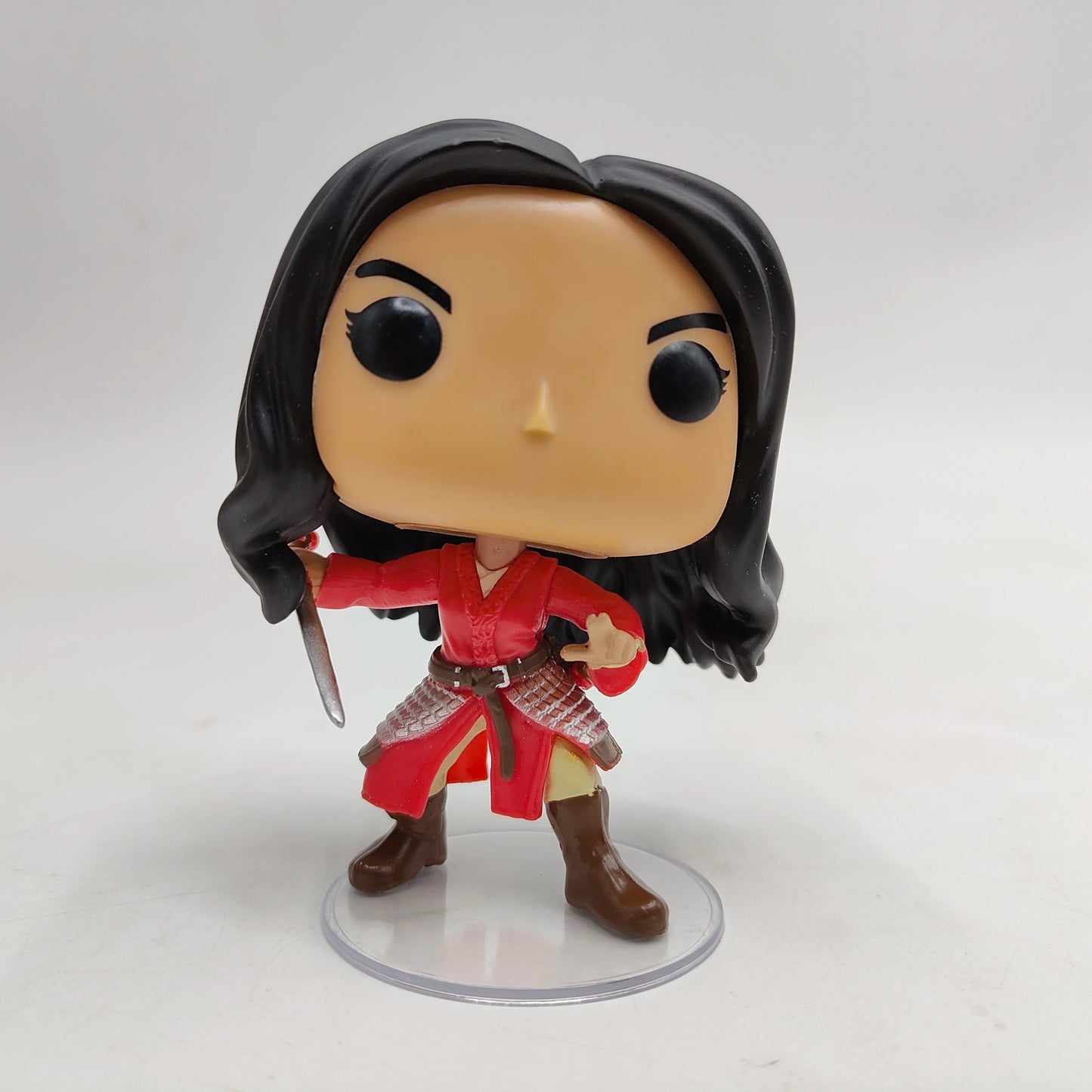 637 MULAN Warrior With The Sword Action Figure Cartoon Toys Collection Model Vinyl Figurine Cute Doll