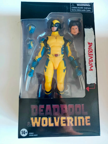 New stock Hasbro Marvel Legend series Wolverine yellow classic battle suit 6-inch movie figurine model toy collection birthday