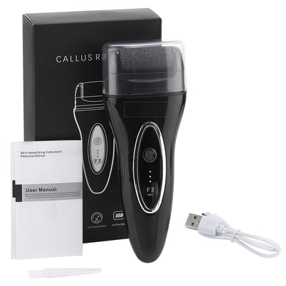Electric Foot Grinder USB Charge Foot Callus Remover Pedicure Tools Foot File Feet Care Dead Heel Cracked Dead Skin Scrubber