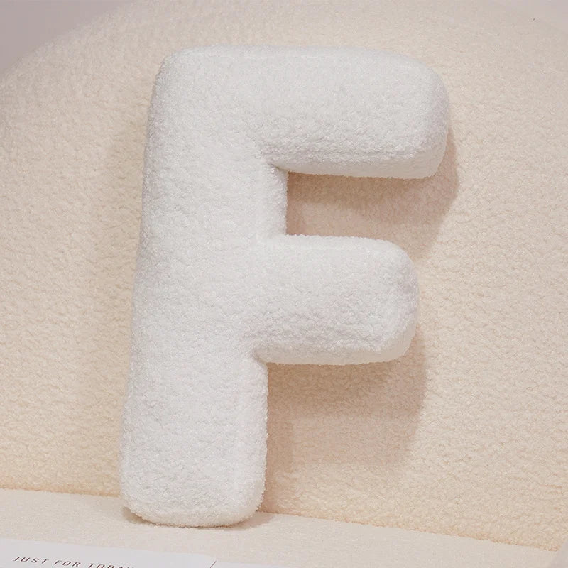 Cozy English Letters Pillow Sofa Cushion Living Room Decor 26 Letter Stuffed Doll Toy Kids Pillow Teaching Words Game Kid Toy