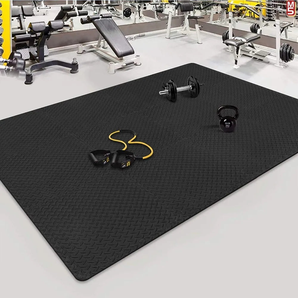 Massage Cushion EVA Foam Puzzle Exercise Mat for Home Gym, Interlocking Gym Floor Mats with Non-Slip Surface Acupressure Mat
