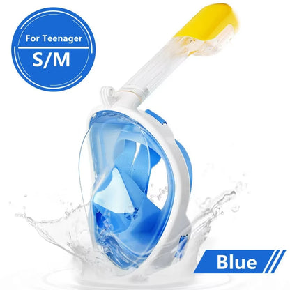 Underwater Scuba Anti Fog XIAOTREE Full Face Diving Mask Snorkeling Respiratory Masks Safe Waterproof Swimming Equipment