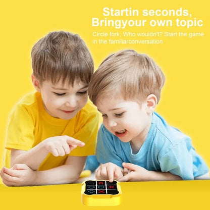 1PC Tic Tac Toe Electronic Chessboard Multifunctional Children's Education Strategy Toy Interactive Brain Game Parent-Child Fun