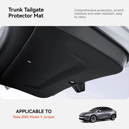YZ for Tesla Model Y Juniper 2026 Car Trunk Tailgate Protection Pad Trunk TPE Anti-dirty  Waterproof Backplate Protective Pad