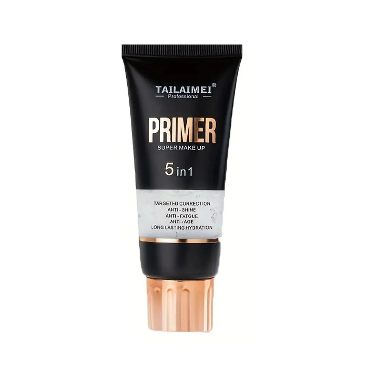 Waterproof Base Transparent Gel Makeup Primer - Full Coverage Matte Foundation With Color Retention, Natural Avocado And Rose Ex