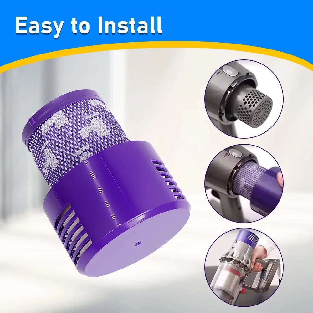 For Dyson V10 US SV12 Filter Hepa Accessories Robot Vacuum Cleaner Washable Filter Replacement Cleaning Spare Parts
